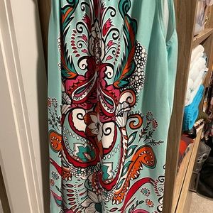 Large boho dress
